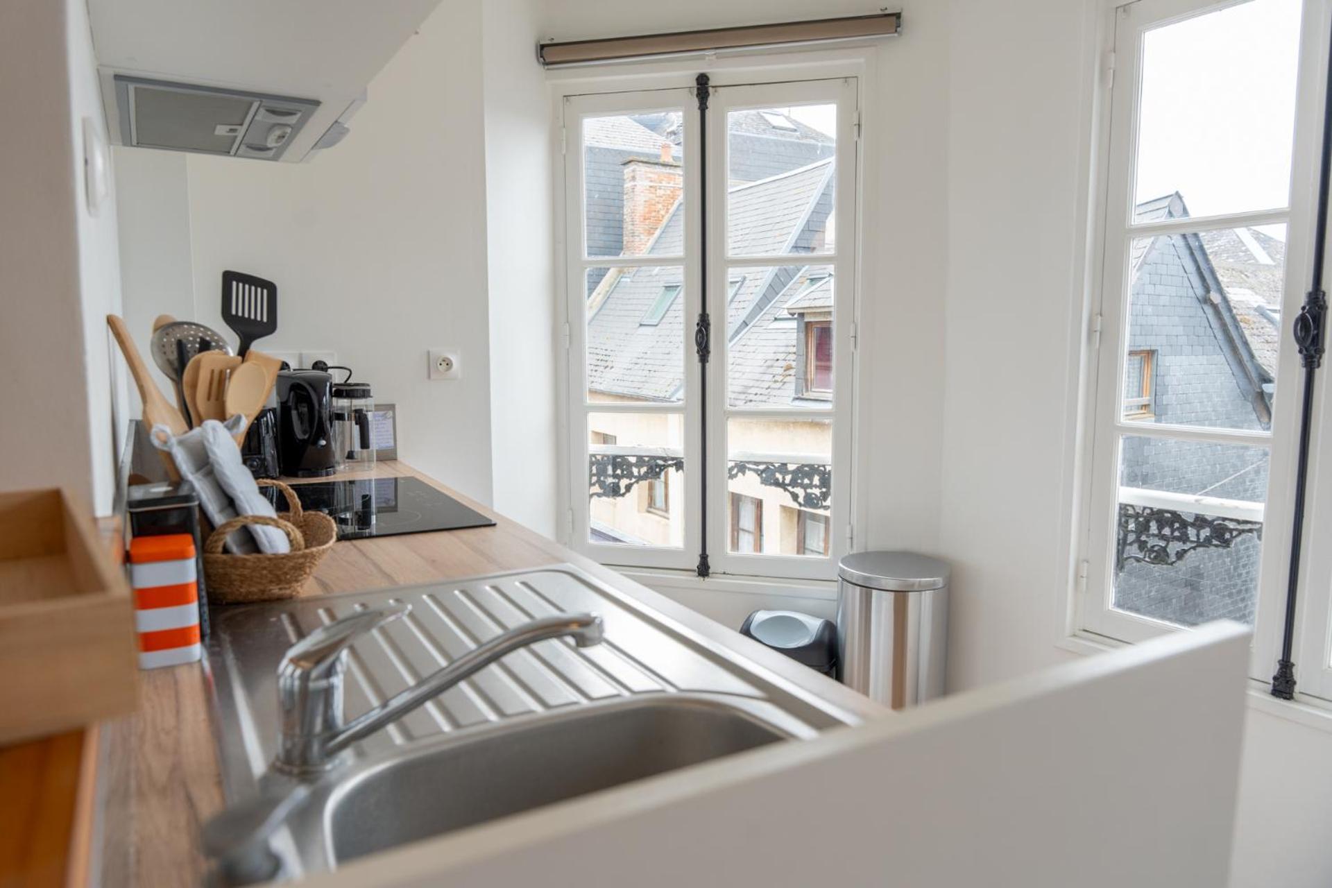 Bleu Bonheur, Appartement Cosy Au Coeur De La Baie Saint-Valéry-sur-Somme Esterno foto