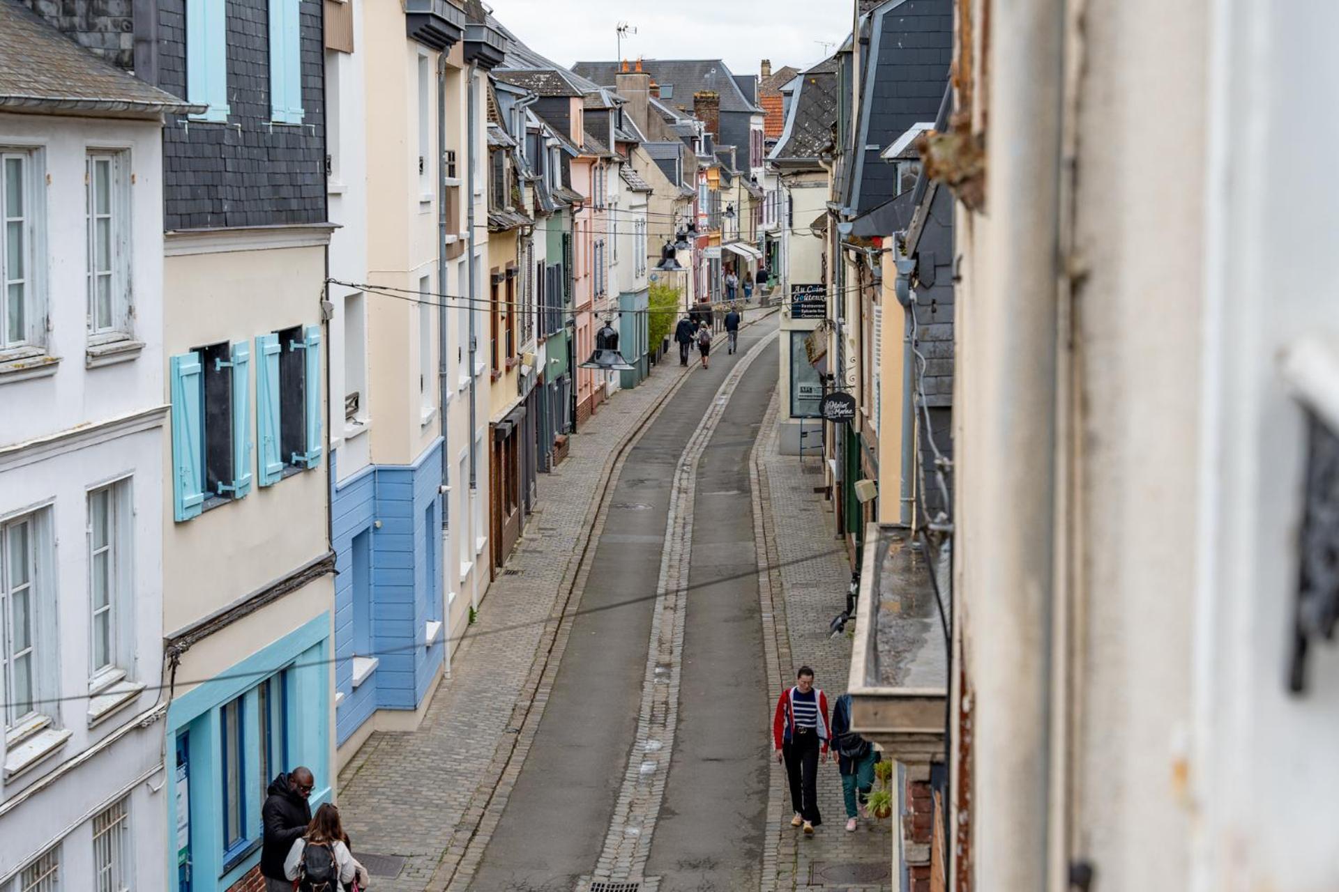 Bleu Bonheur, Appartement Cosy Au Coeur De La Baie Saint-Valéry-sur-Somme Esterno foto