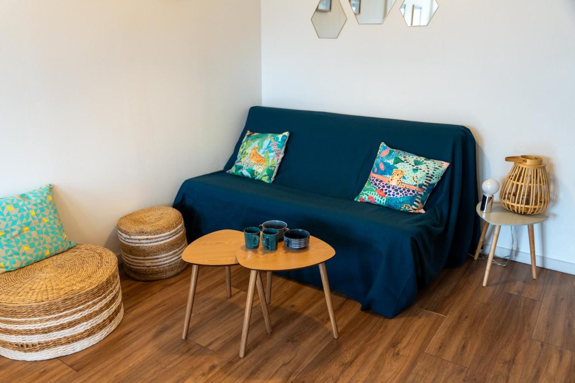 Bleu Bonheur, Appartement Cosy Au Coeur De La Baie Saint-Valéry-sur-Somme Esterno foto