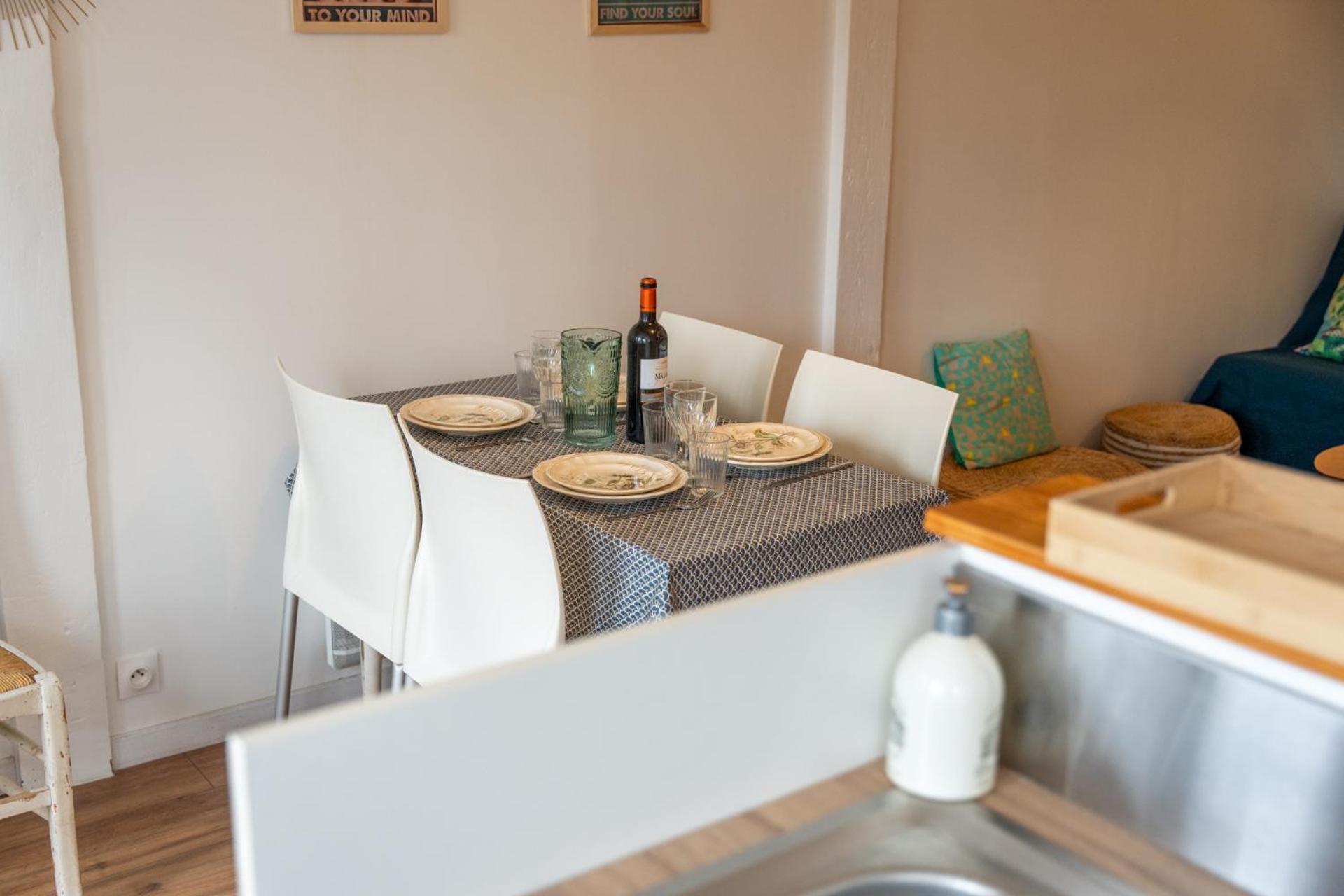 Bleu Bonheur, Appartement Cosy Au Coeur De La Baie Saint-Valéry-sur-Somme Esterno foto
