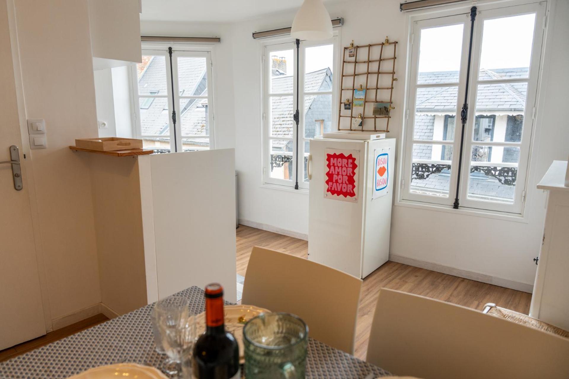 Bleu Bonheur, Appartement Cosy Au Coeur De La Baie Saint-Valéry-sur-Somme Esterno foto